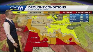 Record dry winter continues for some in New Mexico