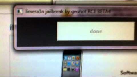(Part 2)Limera1n Jailbreak iPod Touc 4g iPhone 4 on 4.1