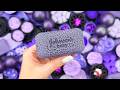 [ASMR] Sleep-Inducing Glitter Soap Carving &amp; Soft Starch Foam Pressing | Relaxing Brain Massage