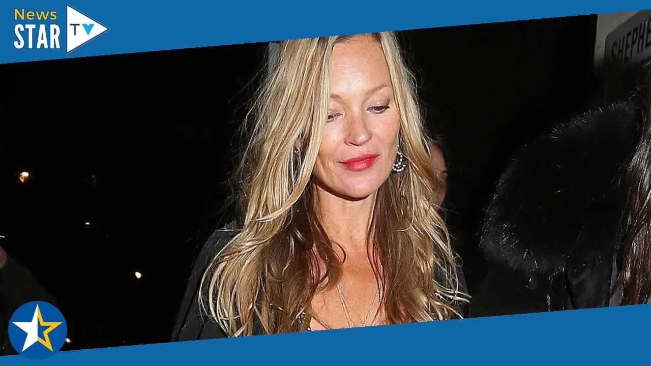 Kate Moss suffers wardrobe mishap in daringly low sheer dress as she parties till 3am