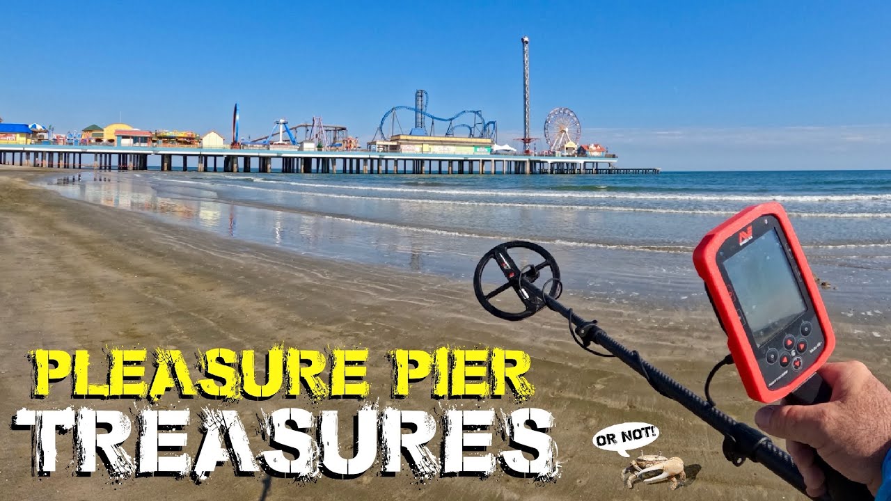 Пляжный поиск этого исторического места на побережье Техаса