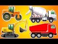 Trickfilm deutsch ganze folgen 20 MIN. Betonmischer Kinder Traktor Bagger LKW Trickfilm Kleine Autos