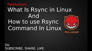 (HINDI)REDHAT : Rsync in Linux and How to use rsync command in Linux