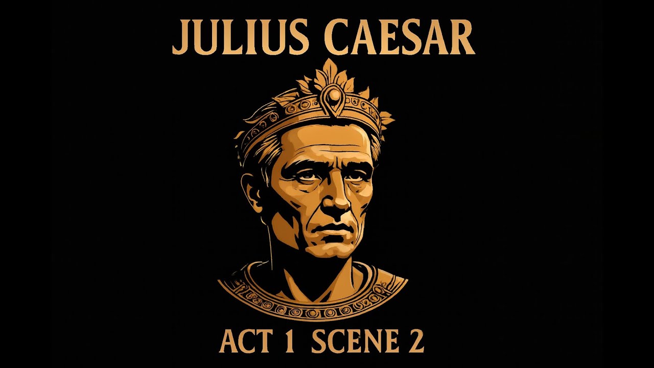 Julius Caesar Act 1 Scene 2 line by line explanation.