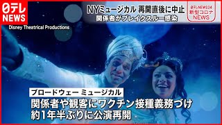 【アラジン】関係者がブレイクスルー感染…NYミュージカル 再開直後に中止