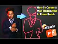 How to create a neon man in powerpoint  easy work  akishon  av  powerpoint tutorial