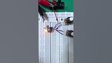 555 Timer Time Control with Potentiometer | LED Delay 2 #breadboard #capacitor #555timer #ne555
