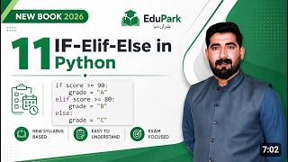 11th Class Computer | IF-Elif-Else in Python | Computer New Book 2026