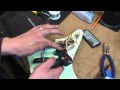 Demonstration of how to WIRE a dummy coil for a Strat.