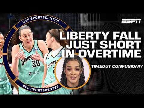 CONTROVERSIAL ENDING π¬ Liberty unaware they had a timeout late in series loss to Dream | SC with SVP