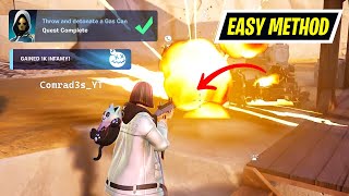 How to EASILY Throw and detonate a Gas Can Fortnite