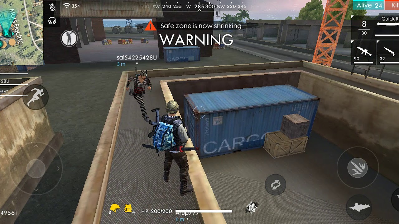 Free fire in classic mode - YouTube