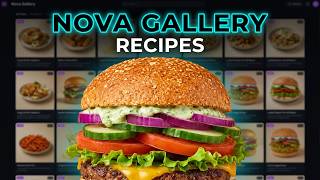 Food photos and recipes in Nova Gallery screenshot 3