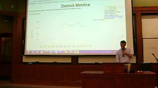 Web app: government metrics control panel