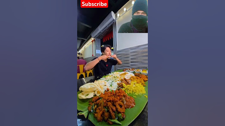 Ultimate Indian Banana Leaf Curry Challenge! #foodchallenge