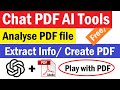 How to Use ChatPDF to Quickly Summarize and Extract Information from PDF file | #chatpdf