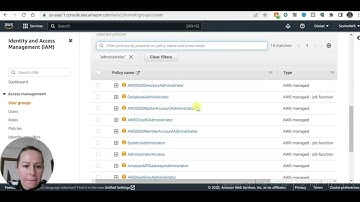 How to create Admin User in AWS Console