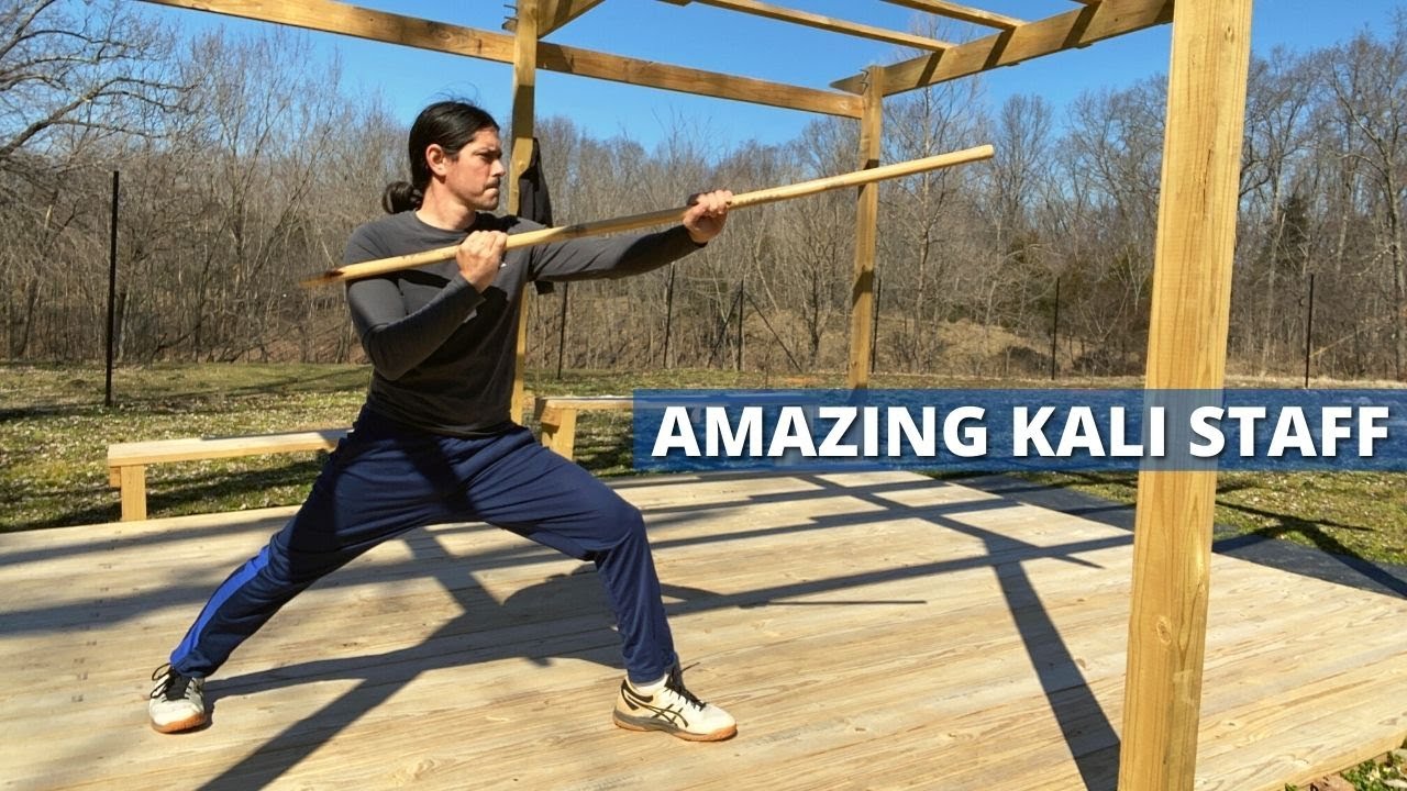Kali Staff Techniques Bo Staff Training YouTube