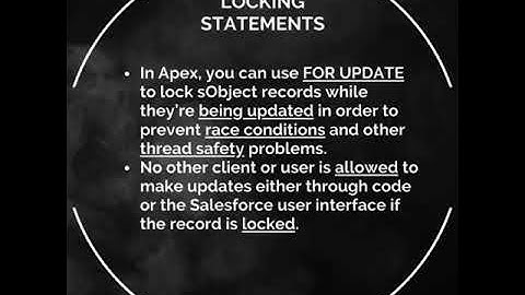 How to resolve UNABLE_TO_LOCK_ROW error in #salesforce?