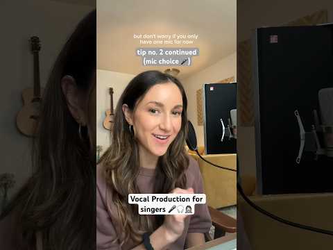 Mic Choice Tip Continued See The Vid Before For Full Tip No 2 Vocalproduction Microphone Vocals