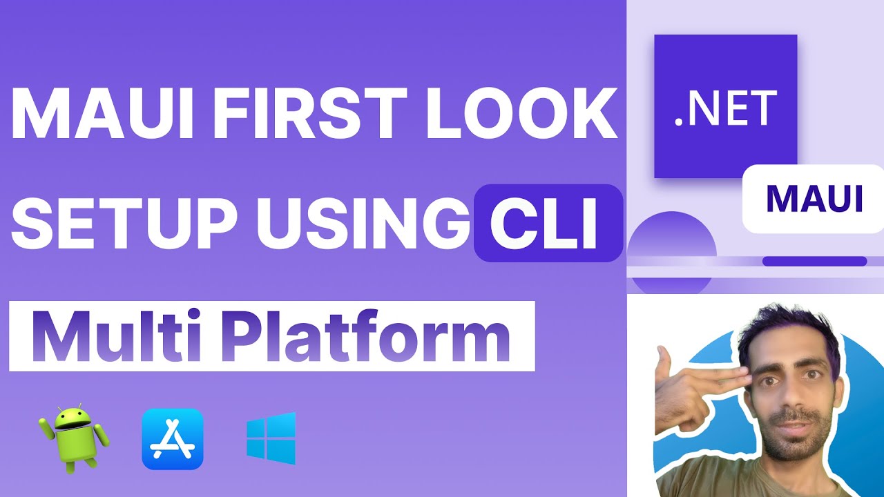 MAUI First Look and Setup in Mac | Cross Platform Apps in dotnet C# ...