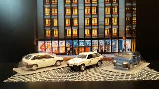 1:43 collection car DIORAMA LADA SAMARA 2109