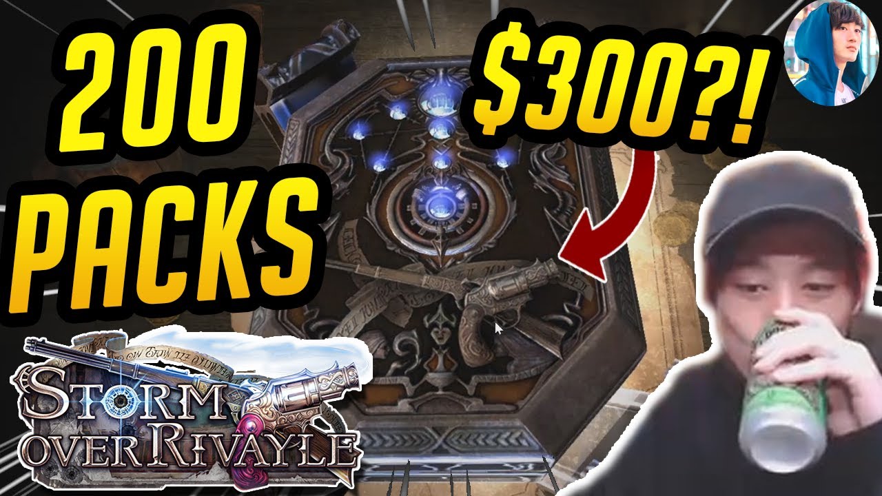 I Spent $300 on Storm Over Rivayle... | 200 Pack Opening【Shadowverse】