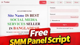 🔥 Free SMM Panel Script 2026 | Complete Setup Guide | Best SMM Panel Website Script Free Download