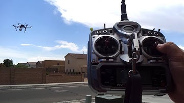 Mikrokopter hexakopter with rctimer brushless camera gimbal & Martinez v3