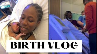 Having my first baby in the UK | Birth vlog