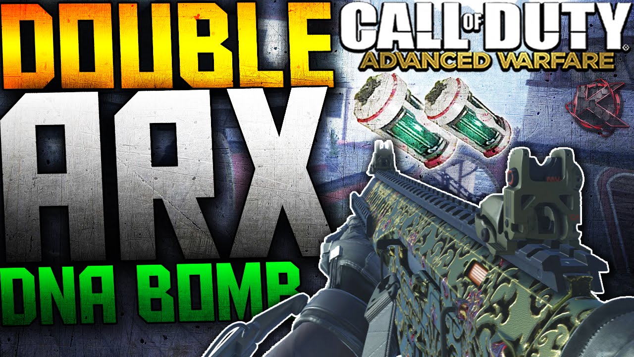 COD Advanced Warfare - DOUBLE DNA BOMB w/ "ARX" on Retreat Domination! (COD AW Double DNA Bomb)