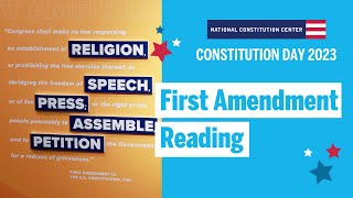 First Amendment Reading