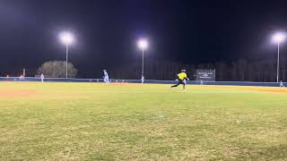 Line drive single to center 