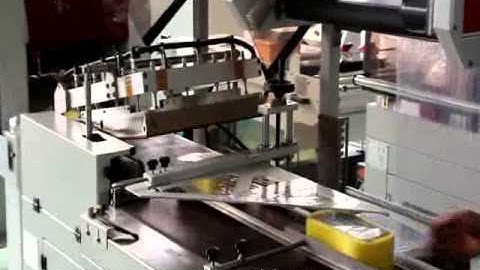 Fully-auto L Bar Sealer & Shrink Tunnel for Sponge