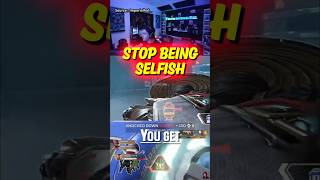 Hal called out Wxltzy and Gild for being selfish during the ALGS scrims🙏😭 #apexlegends #shorts