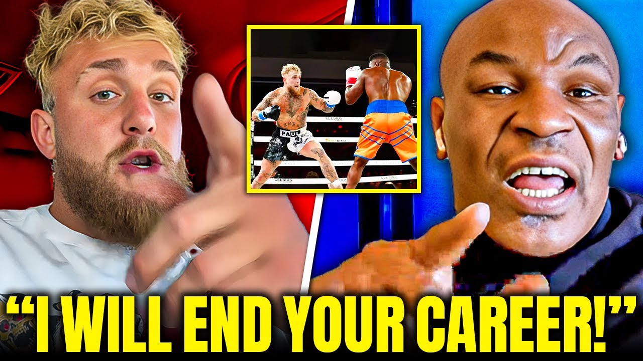 Jake Paul Issues KNOCKOUT Warning To Mike Tyson, Mike Tyson GOES WILD