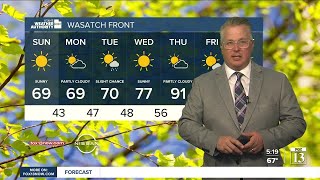 Utah's Weather Authority | Clear, sunny weekend - Saturday, May 21 evening forecast