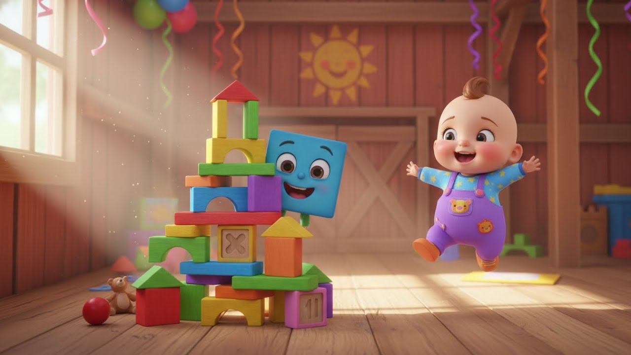 Mr. Shape Dance Song 🔺🔵🔴🎶 | Nursery Rhymes for Kids | Baby Songs & Fun Shape Dance