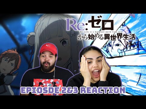 WE DID NOT EXPECT THAT! Re:ZERO Episode 2 And 3 REACTION!