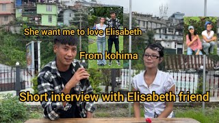 Short interview with Elisabeth friend #viralvideos #justentertainment #funny #interview 