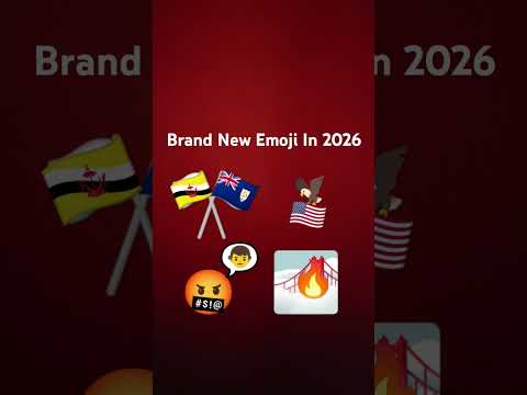 Brand New Emoji In 2026 Part 1 - YouTube