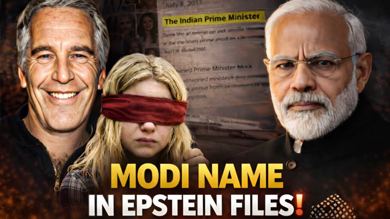 Epstein Files Released : Modi Name Controversy Explained !