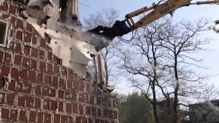 Struijk Sloopwerken Sloop Flat Met Grote Kraan Dordrecht Deel 3