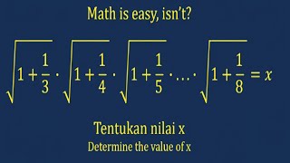 MATH Olympiad Question | Math is easy, isn't | Determine the Value of X!
