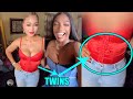 Regina Daniels Flaunt Her Twins Pregnancy To  Annie Idibia As They Have Fun