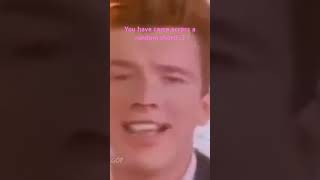 50 subs to go live! 30 more to go! #rickroll #funny #smallyoutuber
