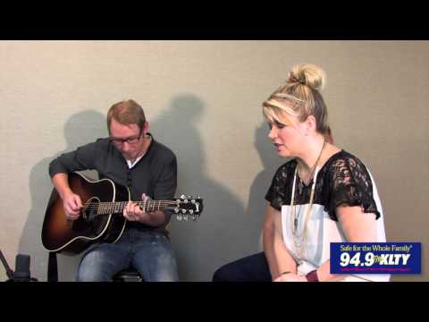 Natalie Grant performs "Held" live and unplugged at the 94.9 KLTY studio