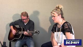 Natalie Grant performs "Held" live and unplugged at the 94.9 KLTY studio