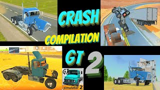 Crash Compilations #2 | Truck Crashes And Accident | Grand Truck Simulator 2 screenshot 5