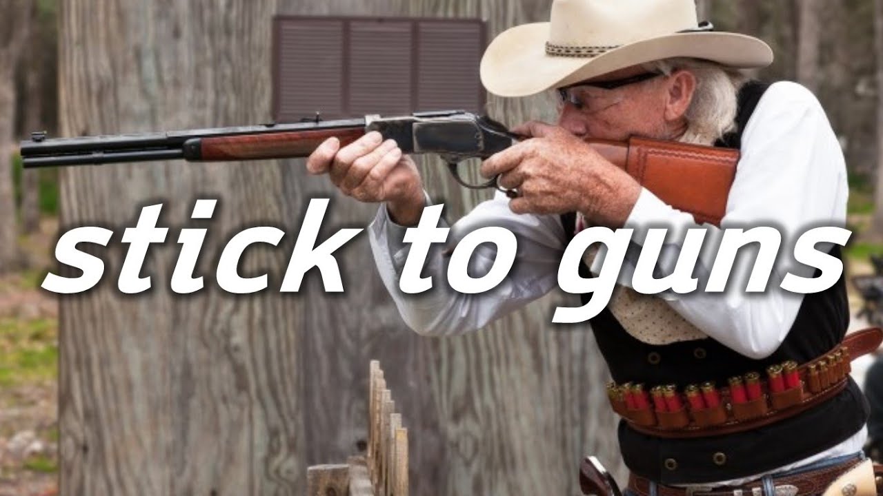 [마천문 오늘의 어휘] stick to guns YouTube